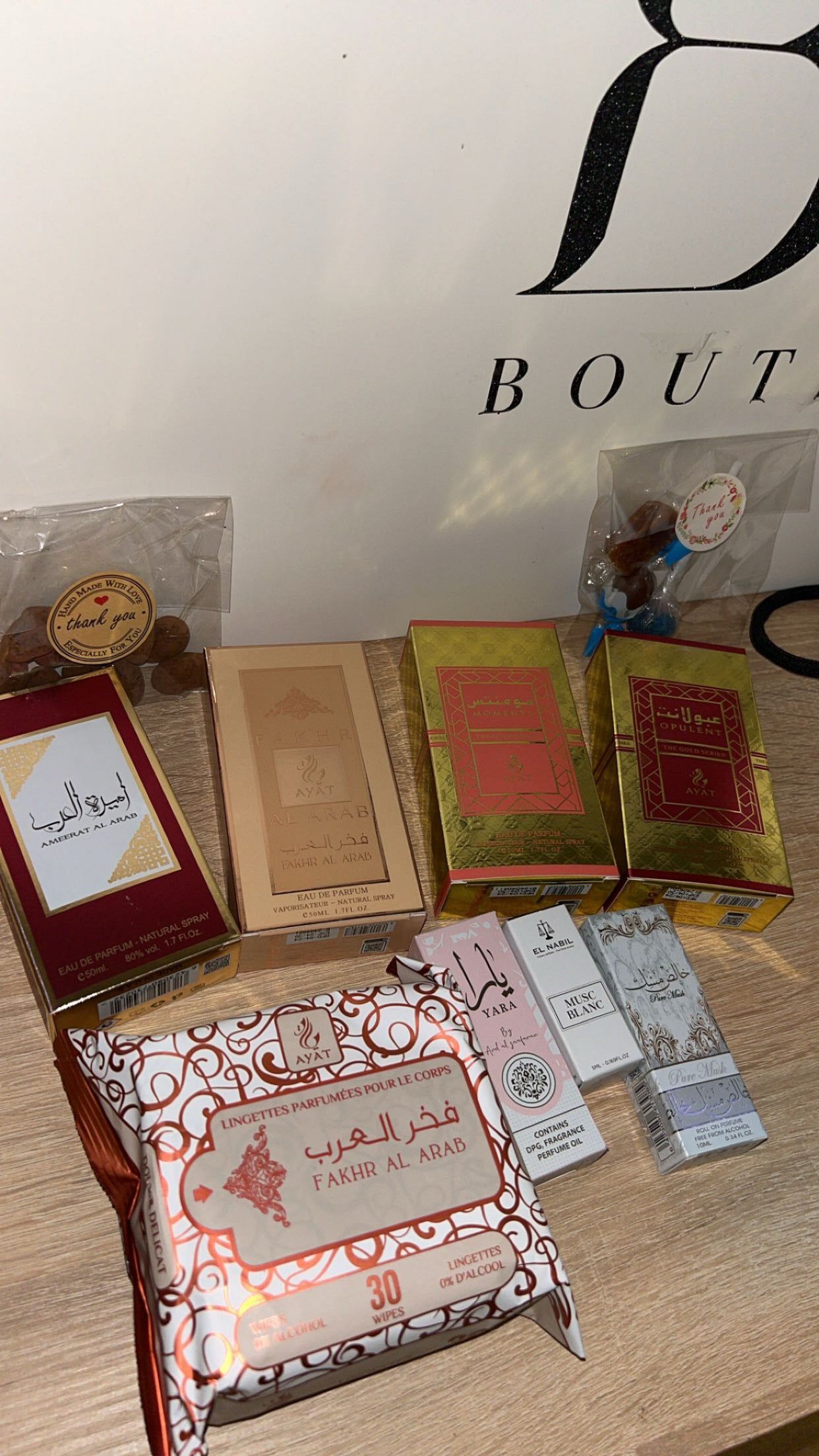 Pochette 8 produits