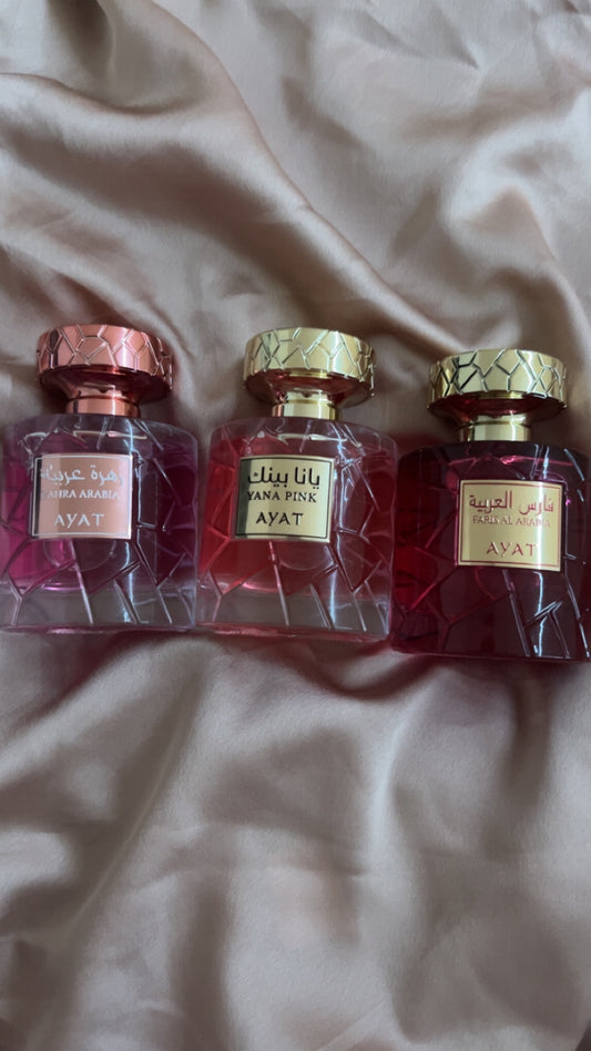 Emsenble 3 parfums